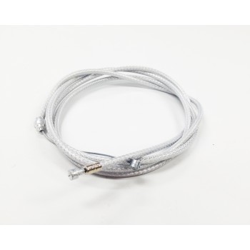 Old School BMX Braided Silver brake cable by Hi Tech