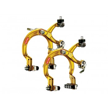 Old School BMX Gold MX 1000 brake callipers front and rear by Dia Compe