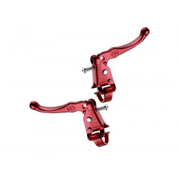 Old School BMX Red Tech 3 MX 121 Left and Right levers by Dia Compe
