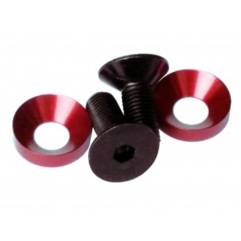 Old School BMX Crank Spindle Bolt Set Metric by Redline