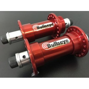 Old School BMX Bullseye sealed BMX Hubs Full Red by Bullseye