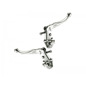 Old School BMX Silver Tech 3 MX 121 Left and Right levers by Dia Compe