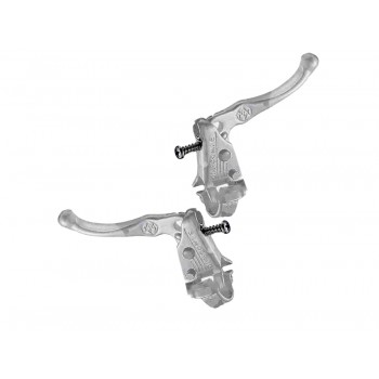 Old School BMX White Tech 3 MX 121 Left and Right levers by Dia Compe