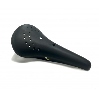 Old School BMX MX Style Black Plastic saddle by CW
