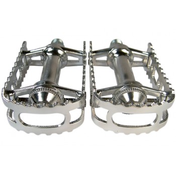 Old School BMX BM-7 Alloy Pedals Silver 9/16" by MKS