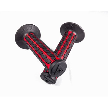 Old School BMX Ame Dual BLACK (Outside) over RED (Inside) by Ame