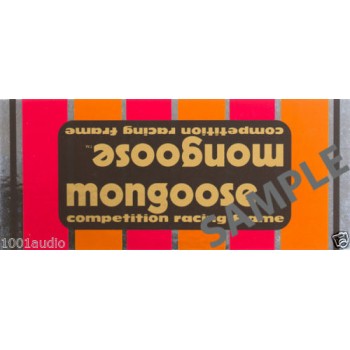 Old School BMX Motomag II Decals by Mongoose