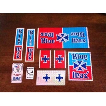 Old School BMX Blue Max Decals