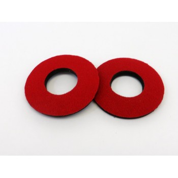 Old School BMX Foam Grip Donuts Red by Flite