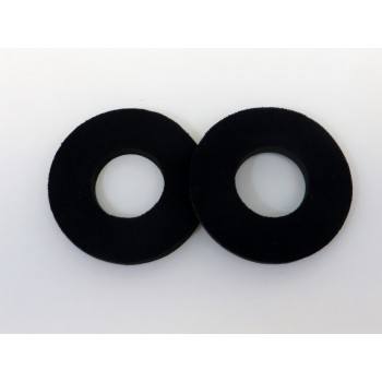 Old School BMX Foam Grip Donuts Black by Flite