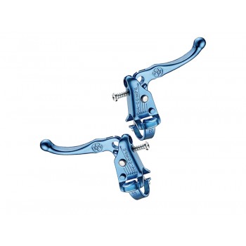 Old School BMX Dark Blue Tech 3 MX 121 Left and Right levers by Dia Compe