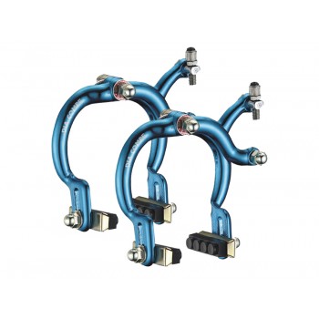 Old School BMX Dark Blue MX 890 brake callipers front and rear by Dia Compe