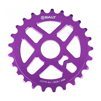 BMX Pro Sprocket 25T Purple by Salt