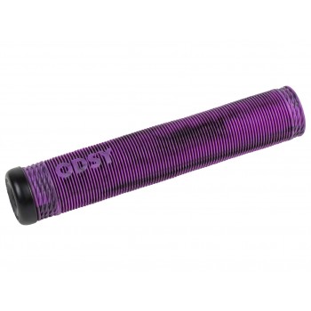 BMX Broc Raiford Grips Swirl Black/Purple Pair by Odyssey