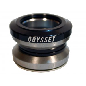 BMX Integrated Headset 1 1/8" Black by Odyssey
