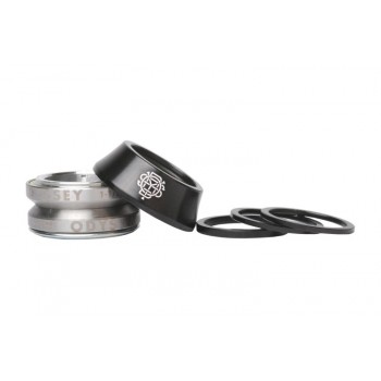 BMX Conical Headset Integrated 1 1/8" Black by Odyssey