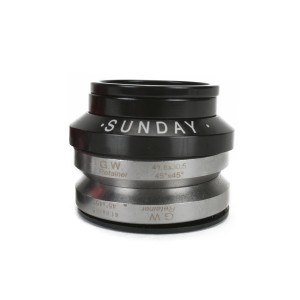 BMX Integrated Headset 1 1/8" Black by Sunday