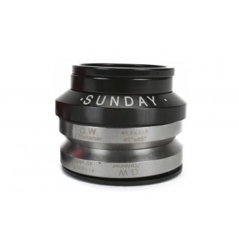 BMX Integrated Headset 1 1/8" Black by Sunday