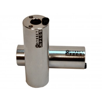 BMX Mpegs Axle Pegs 14/10mm Pair Chrome by Odyssey