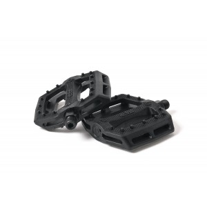 BMX Slash Nylon Pedal Pair Black by Eclat