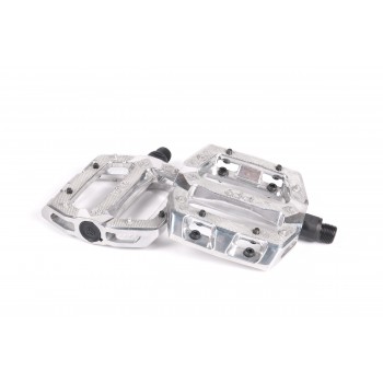 BMX Slash Alloy Pedal 9/16" Pair Polished by Eclat
