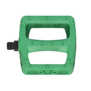BMX PC Twisted Pedal 9/16" Pair Matt Kelly Green by Odyssey
