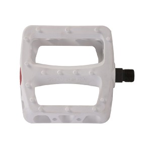 BMX PC Twisted Pedal 9/16" Pair White by Odyssey