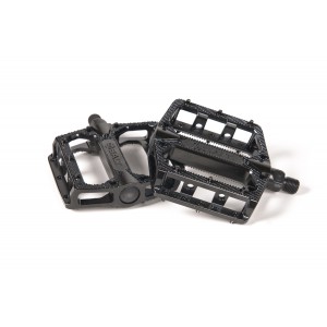 BMX Slim Alloy Pedal 9/16" Pair Black by Salt