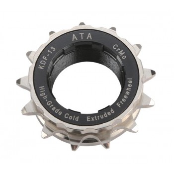 Old School BMX  FREEWHEEL 1/2 X 1/8 13T BLACK NICKEL By ATA
