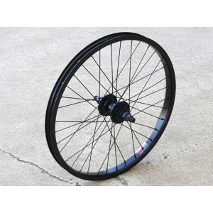 BMX Semi Pro Wheel Rear 20" x 36H 14mm Black by DRS