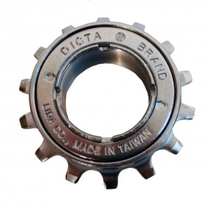 BMX Pro Freewheel Clutch 14T x 3/32" Chrome by Dicta