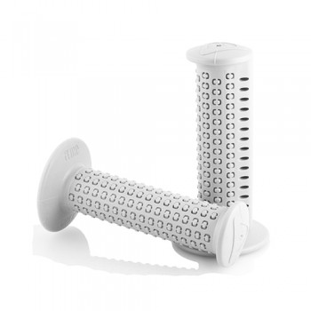 Old School BMX Ame Cam Grips White by Ame