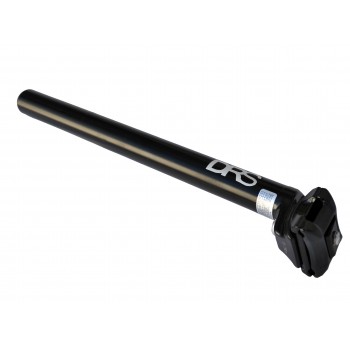 BMX Micro Adjust Seat Post 27.2mm Black by DRS