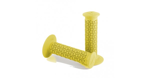 Old School 702 AME BMX Retro Bike Grips - A'ME Grip Savers Included - GREY