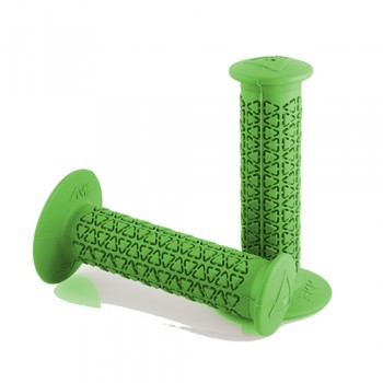 Old School BMX Ame Round Grips Green by Ame
