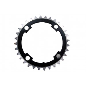 BMX 104BCD 4 Hole Alloy Chainring 43T Black by Hi-Tech