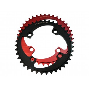 BMX 104BCD 4 Hole Chainring 41T Black - USA Made By MCS