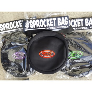 BMX Sprocket Bag Black by Get-O Wear