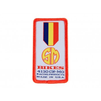 BMX Gold Medal Patch White by S&M