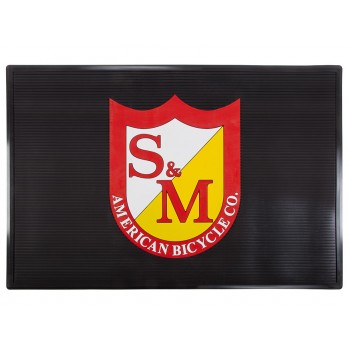 BMX Shield Floor Mat 900x600mm Black by S&M
