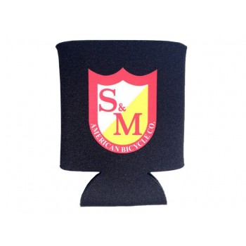 BMX Beer Coolie Drink Cooler Black by S&M