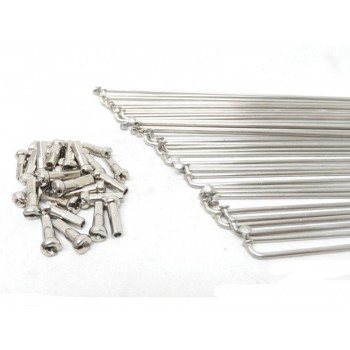 Old School BMX 14G Stainless Steel spokes 194mm x 72 Pieces by Old School BMX