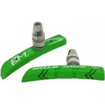 BMX Kool Stop Threaded Brake Pads Green