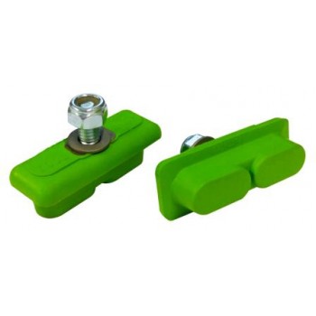 BMX Kool Stop Composite Continental Brake Pads Green
