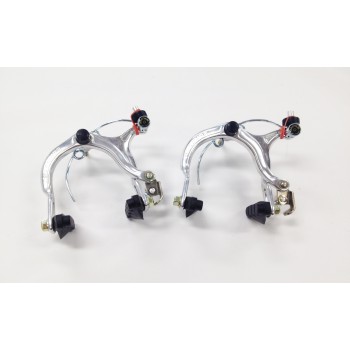 Old School BMX Silver Nippon 883 brake callipers front and rear by Dia Compe