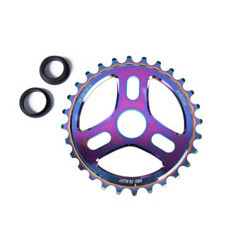 BMX Trident Sprocket 25T Oil Slick by Salt Plus
