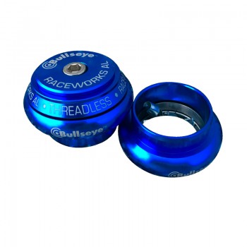 Old School BMX Bullseye Raceworks 1-1/8'' Headset Blue by Bullseye