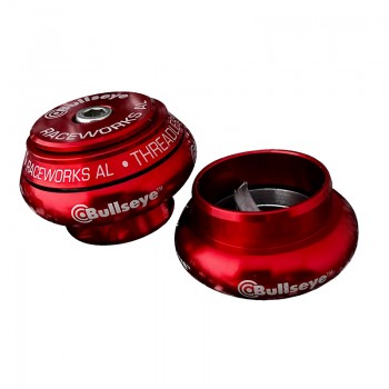 Old School BMX Bullseye Raceworks 1-1/8'' Headset Red by Bullseye