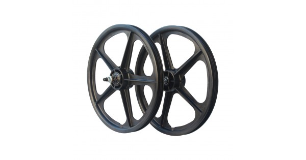 SKYWAY Tuff II Sealed Bearing 7 Spoke Wheel Set - 24in x 1.75 - 5 Colo – BMX Store Online | 20” Tuff wheel Ⅱ 3/8”&14mm skyway 9T | チューブラータイヤ | スカイウェイ