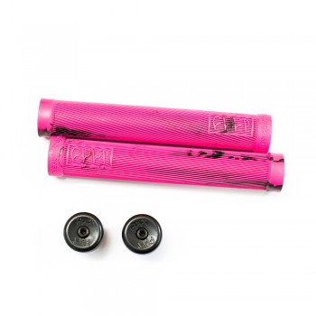 BMX Cult Heavens Gate Brandon Begin Grips - Pink Swirl